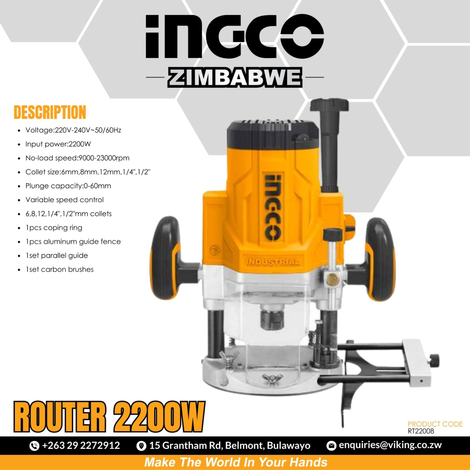 INGCO Zimbabwe – Make The World In Your Hands